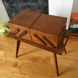 Worker feet vintage compass