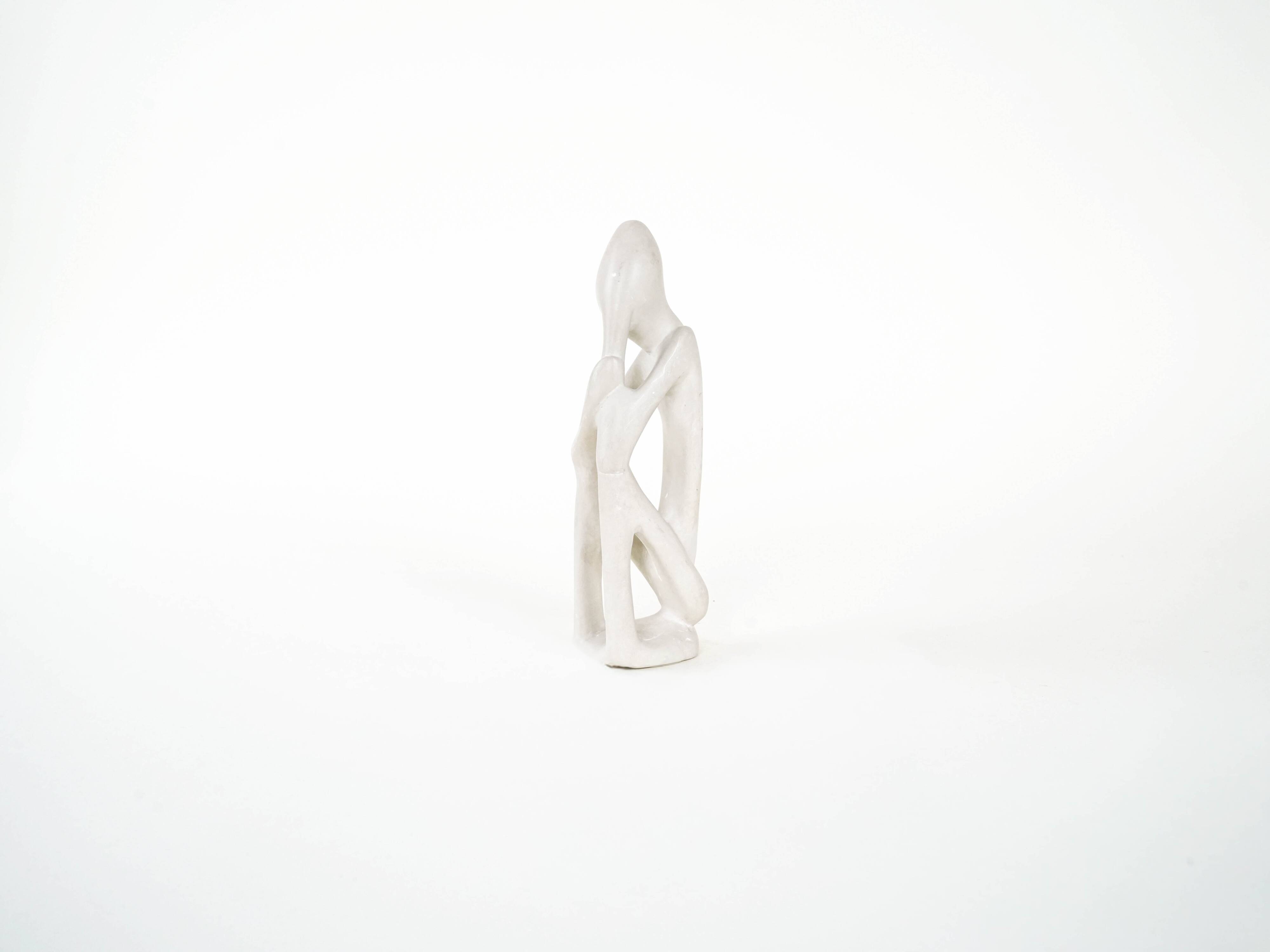 Abstract sculpture, modernist form, 1980s, produced in Denmark