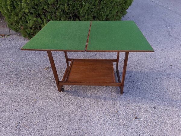 Table de jeu pliante années 70'S Eastcraft