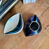 Pair of earthenware trinket trays - Verceram - 1960.