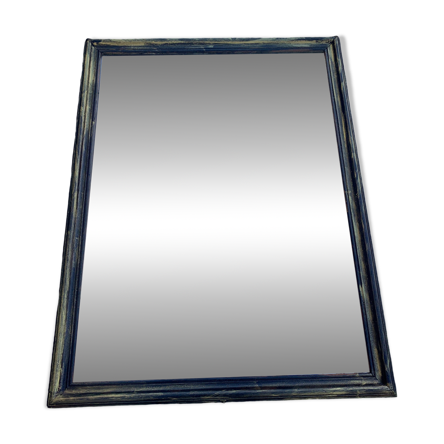 Large Black and Gold Mirror 75 x 100