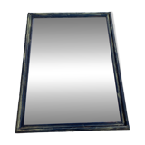 Grand Miroir Noir et doré 75 x 100