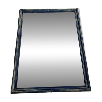Grand Miroir Noir et doré 75 x 100