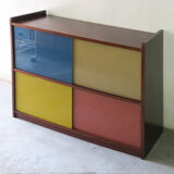 Vintage modernist library from the 60s