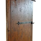 hand-forged studded castle doors + frame from the 1800s/1900s