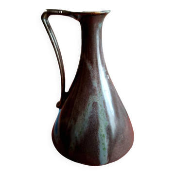 Stylised amphora vase in glazed ceramic Fournier-Demars Saint Amand