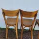 Set of 4 vintage restaurant bistro chairs - 1950s