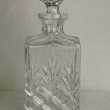 Lancel Paris vintage crystal whiskey decanter