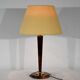 Mahogany and Brass lamp,1950