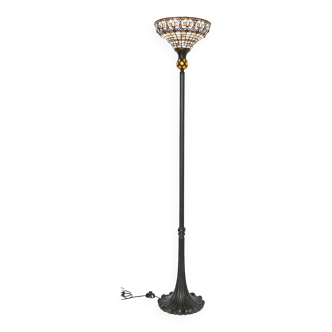 Tiffany-style floor lamp