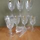 Lot de 9 petits verres à pied Vmc Reims France vintage
