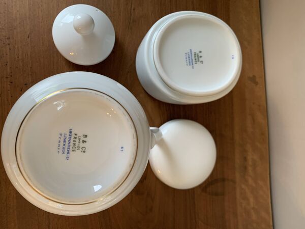 Service à thé Bernardaud