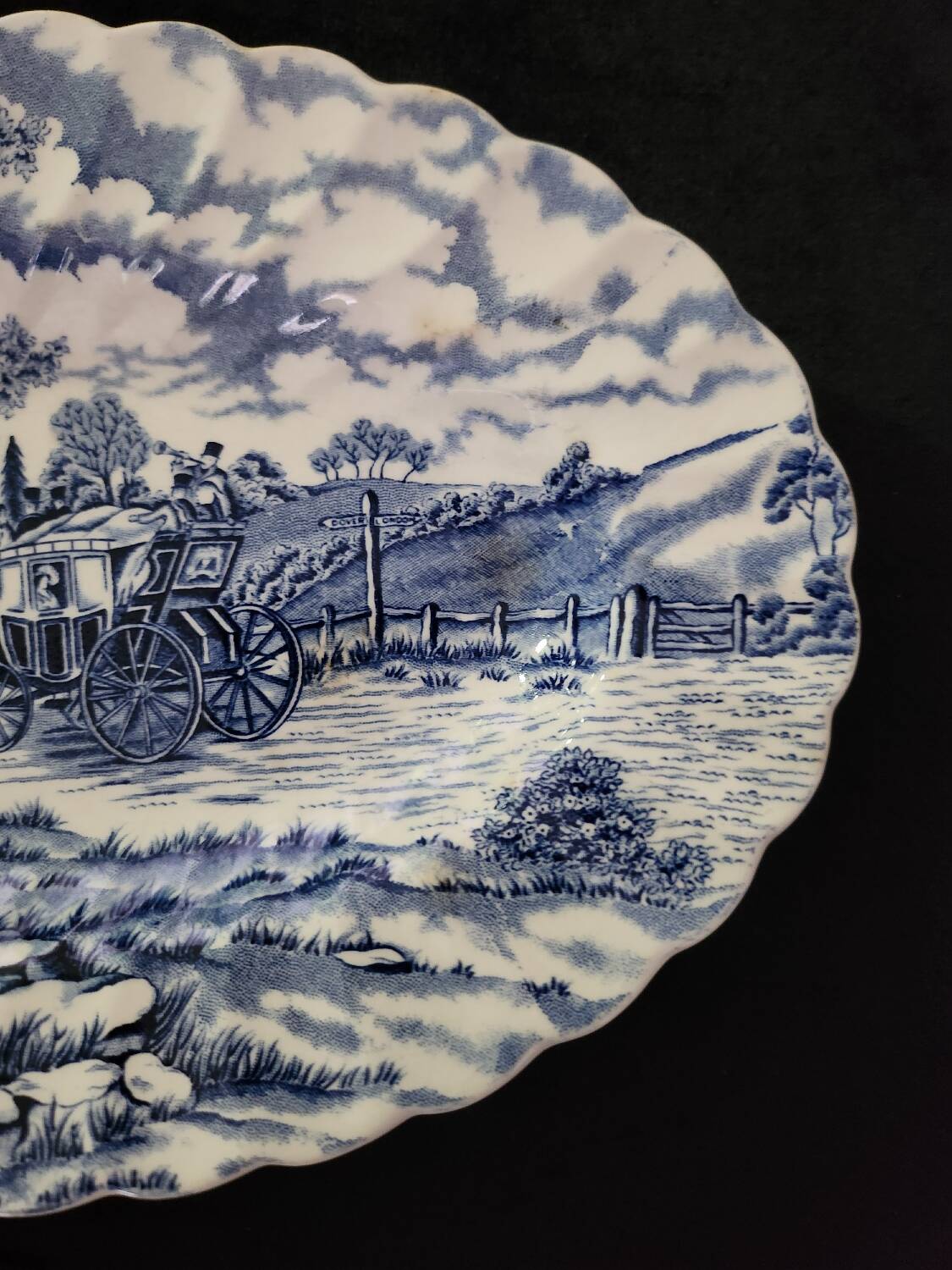 Myott "Royal Mail" English earthenware emptying tray