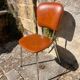 Vintage faux leather chair