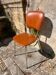 Vintage faux leather chair