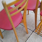 4 vintage Scandinavian chairs
