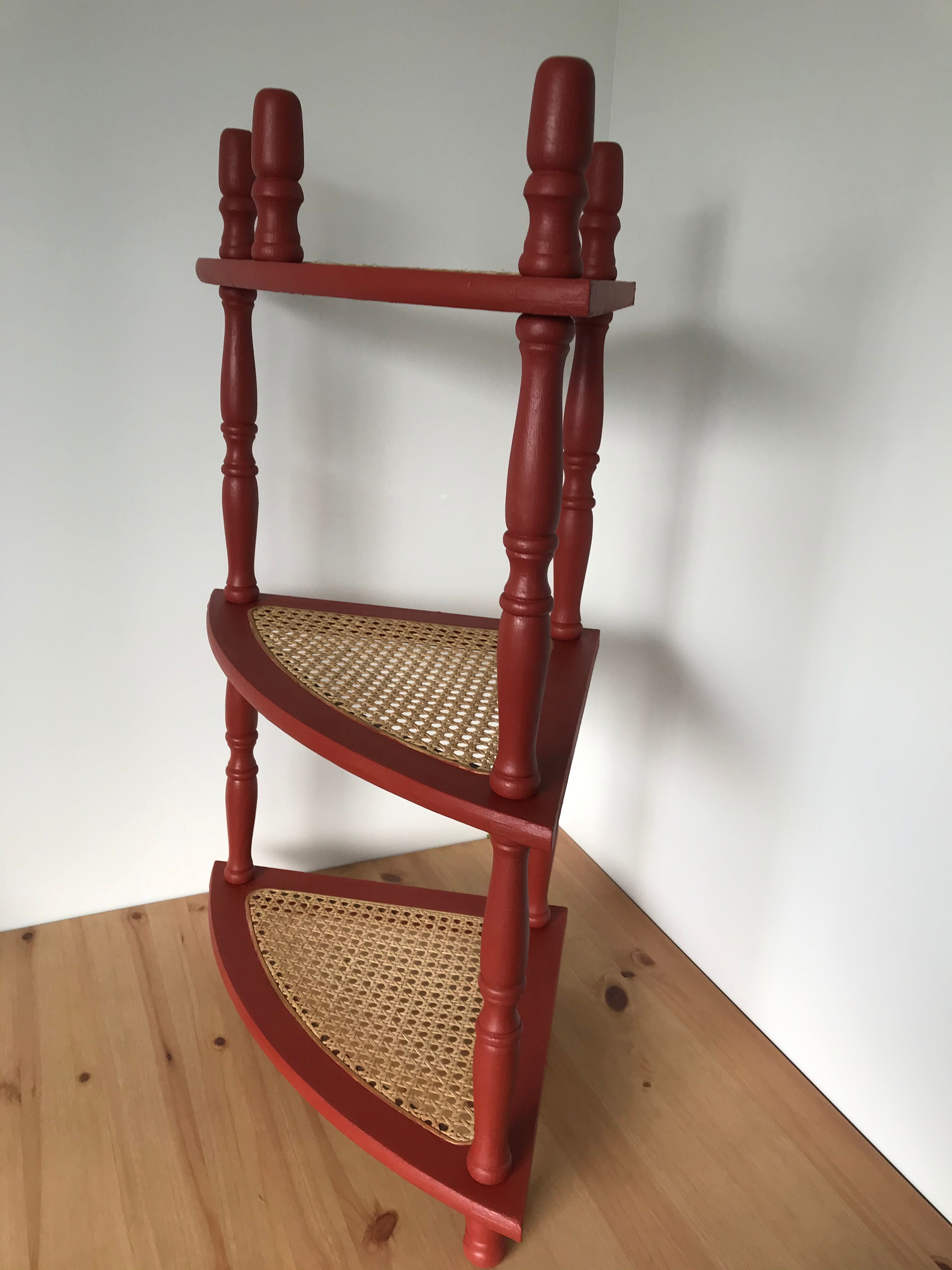 Vintage corner shelf