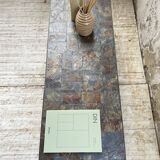 1950s slate coffee table