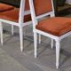 Set of 4 Louis XVI style chairs from the 1970s.