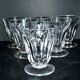 Set of 6 Saint-Louis flat-ribbed cut crystal goblet wine glasses? close Talleyrand 8.5cm