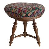 Antique piano stool