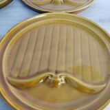 6 Gien ceramic flat plates