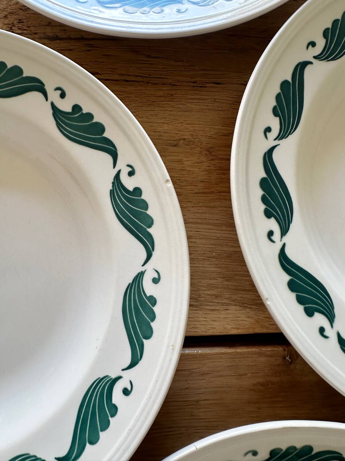 4 assiettes creuses