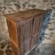 Armoire française ancienne en chêne et pin, fin XIXe siècle