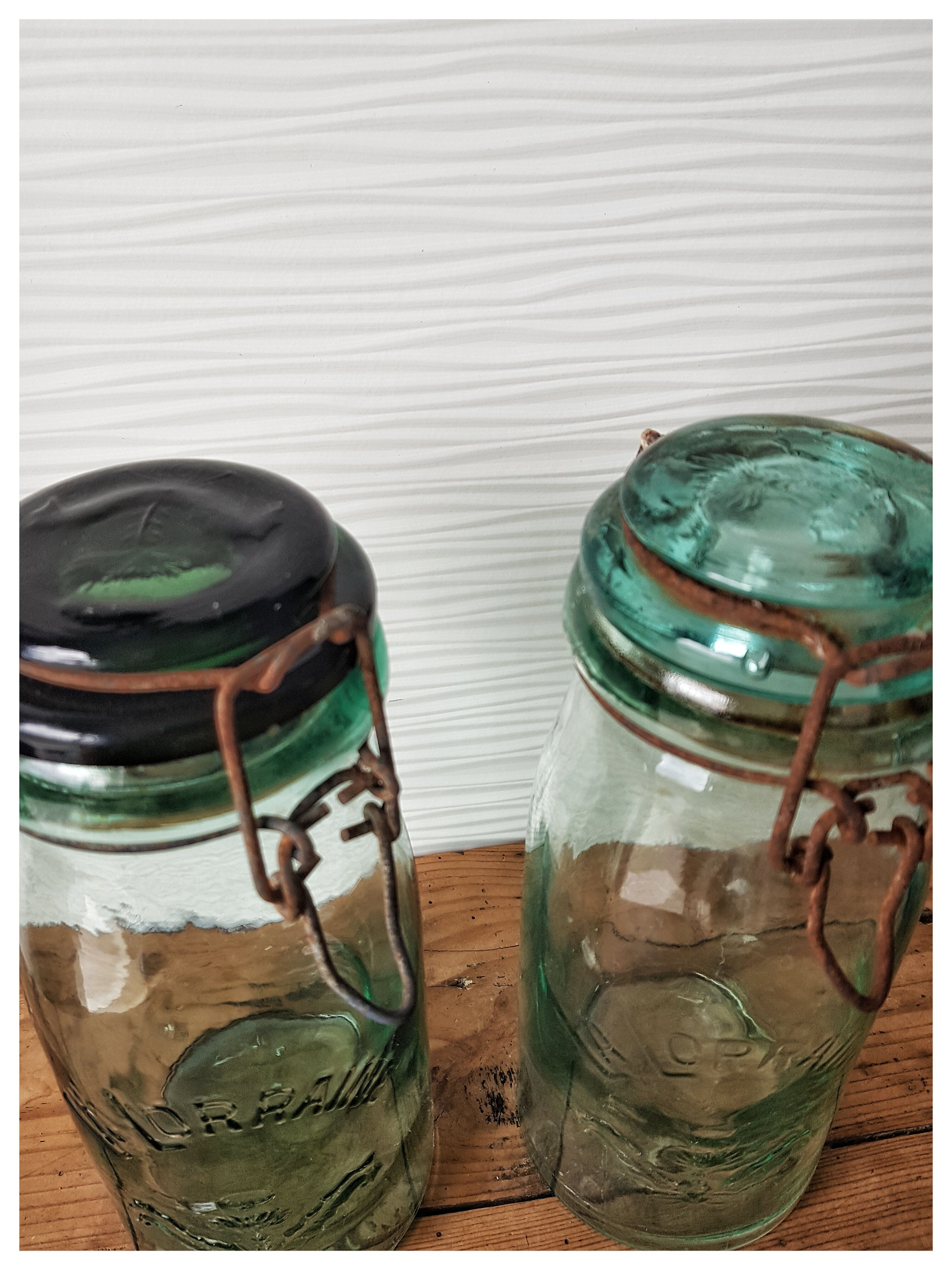 Duo jars thistle Lorraine