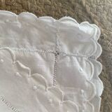 CB monogram trousseau pillowcase.