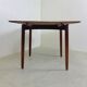 Square dining table in palisander by Lübke, 1960
