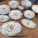 Vintage tableware service from Longchamp, France, 1950, Set of 27