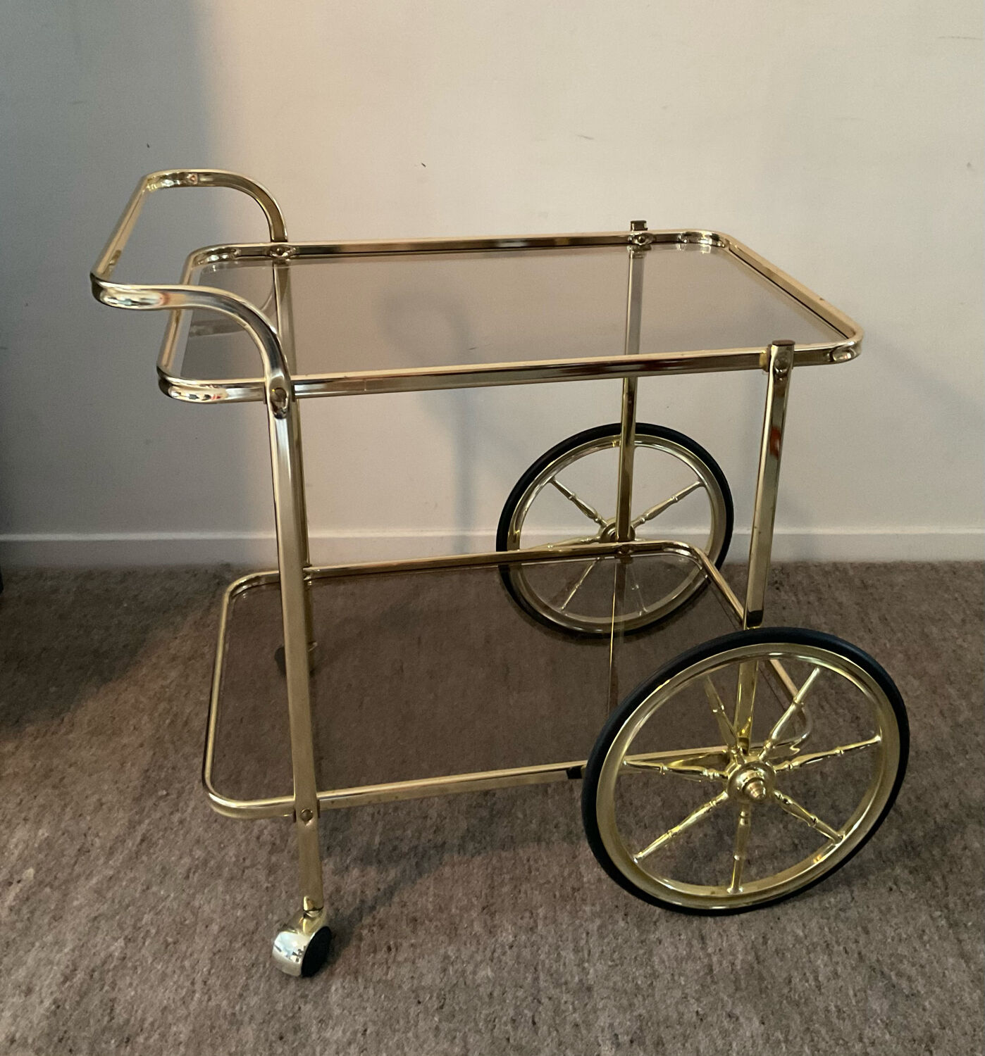 Vintage golden service from the 70s