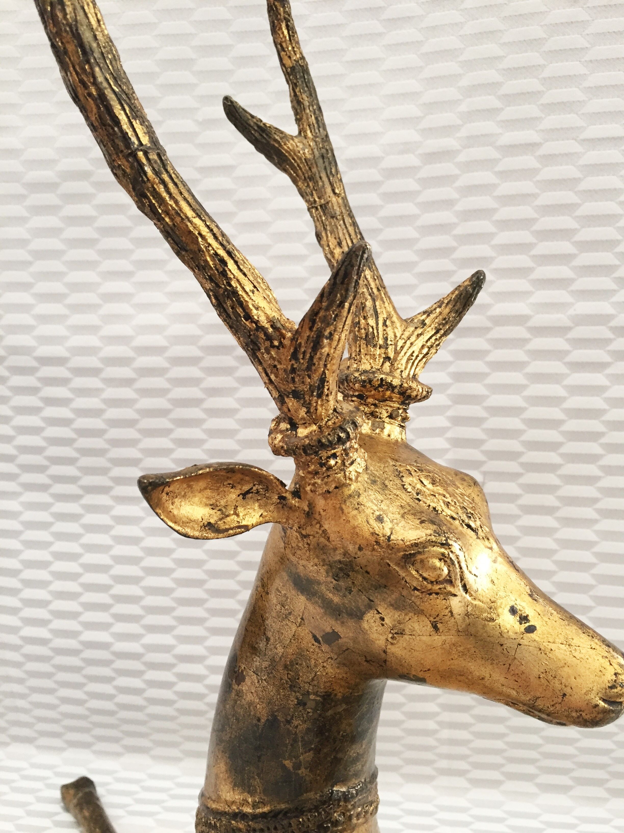 Sculpture deer ratanakosin bronze thai siam