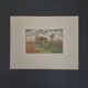 Lithograph by Henri Rivière Old Mill at Loguivy