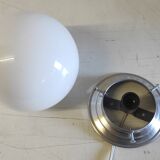 Art Deco ceiling light or wall sconce with opaline globe, diameter 15 cm - mid 20th century.