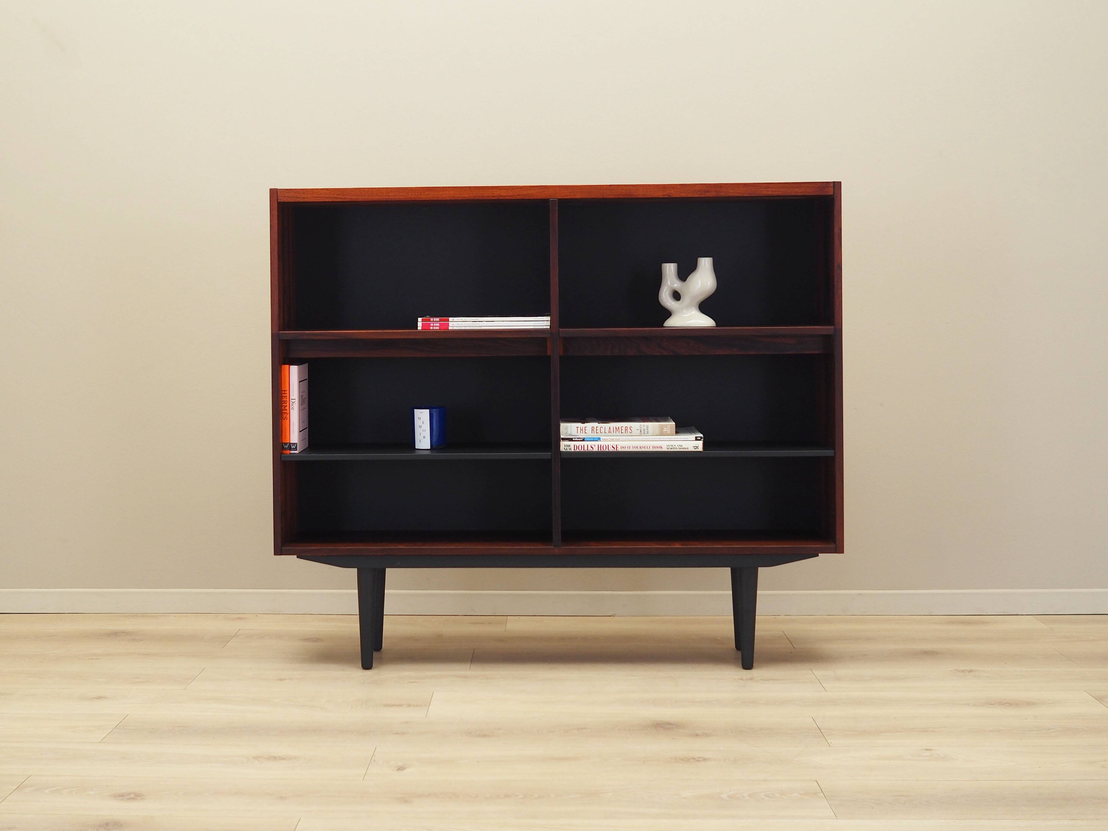 Rosewood bookcase, Danish design, 1970s, made in Denmark
