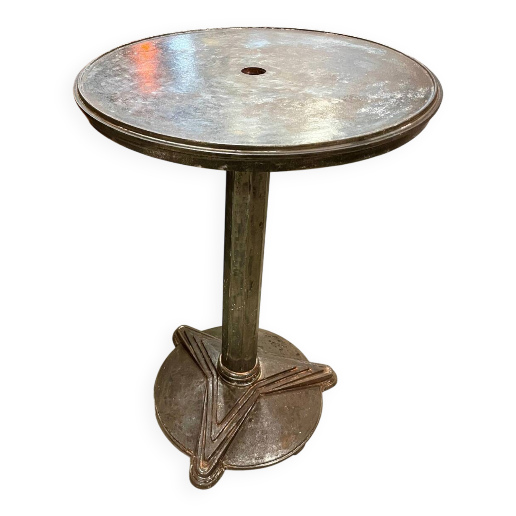 Old Art Deco bistro table