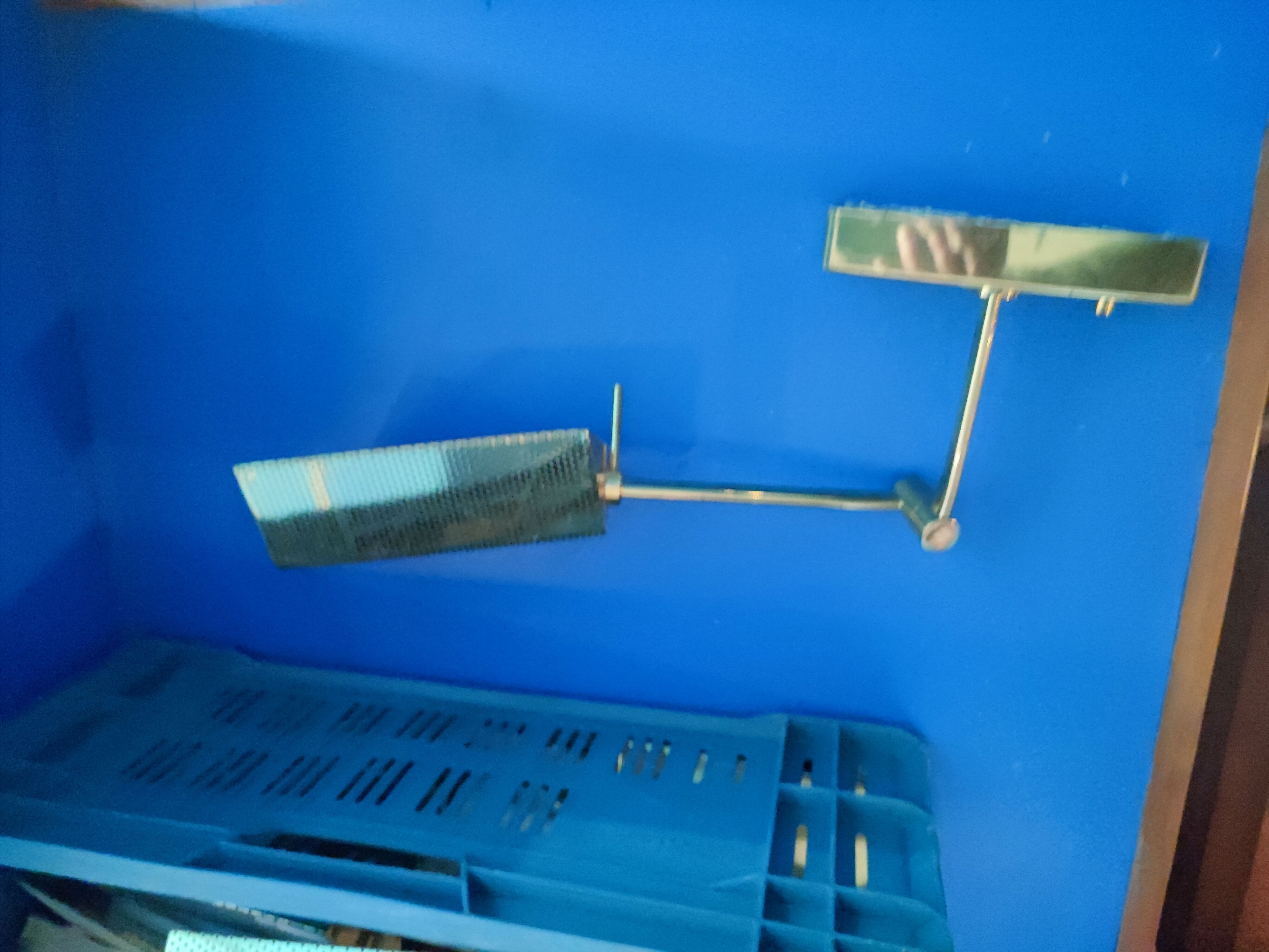 Brass wall or reading light