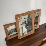 Set of three black and white photos 1950