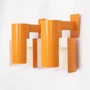 Large wall lamp by Bruno Herbst made in Sweden, 1970.