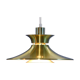 Danish hanging lamp in brass, 1970s