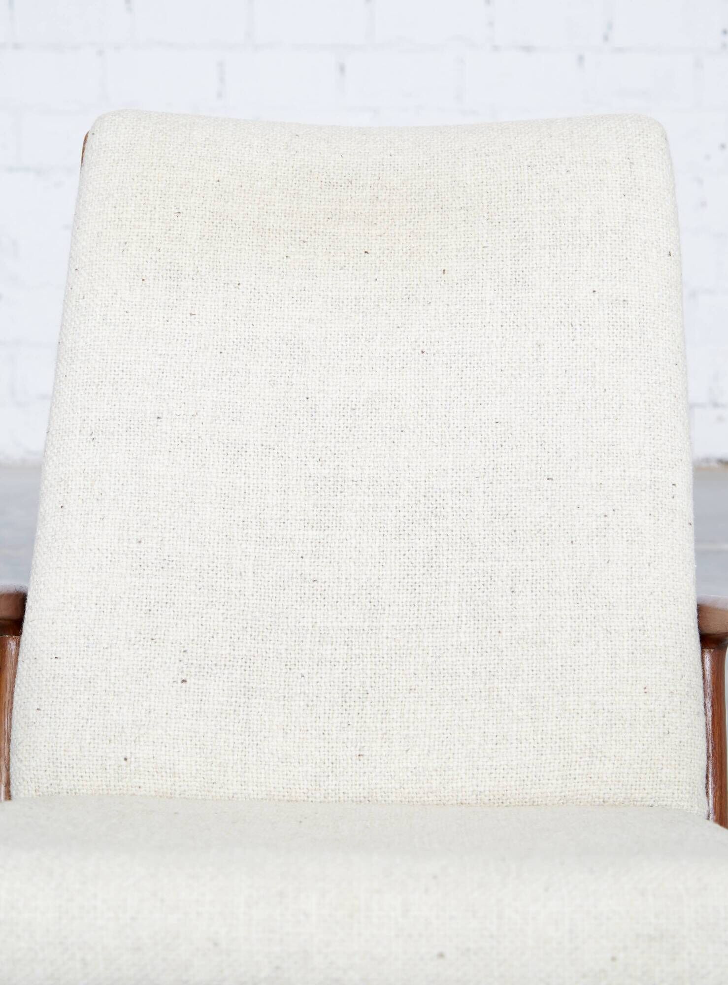 Rocking chair, model 650-15, by Ib Kofod-Larsen for Chr. Linneberg