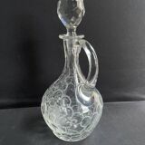 Ewer carafe – Blown and cut crystal