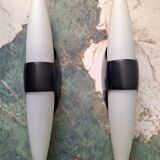 Pair of vintage Bo Niko wall lights, vintage design lighting