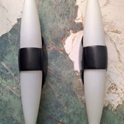 Pair of vintage Bo Niko wall lights, vintage design lighting