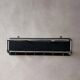 Vintage coat rack 1960s chrome black wall rack