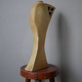 ceramic vase free form contemporary design scandinavian decoration handmade pottery stoneware