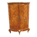 Curved neckline Louis XV style rosewood inlaid XX century