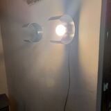 Pair of wall lamps space age 70s